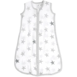 Halo Aden +anais™ Musslin Slaapzak Dusty -Roba || Alvi || Pinolino Winkel aden anais musslin slaapzak dusty a410086 2