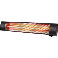 Alpina ® Stralingskachel 2000W Zwart Goud