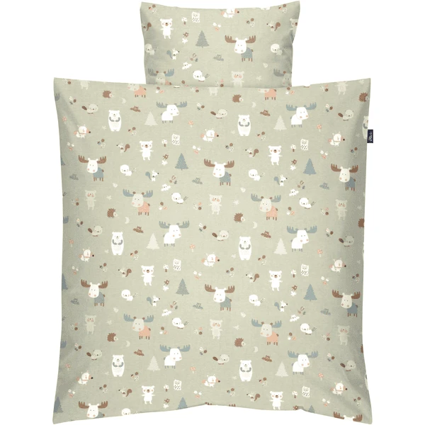 Alvi ® 3-delige Wieg Set Baby Forest 4 Alvi ® 3-delige Wieg Set Baby Forest - Afbeelding 2