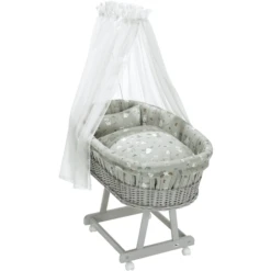 Alvi ® 3-delige Wieg Set Baby Forest