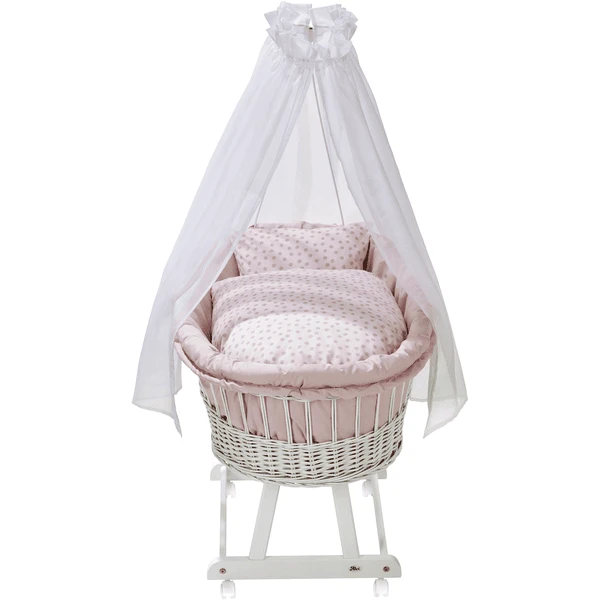 Alvi ® 3-delige Wieg Set Curly Dots 3 Alvi ® 3-delige Wieg Set Curly Dots