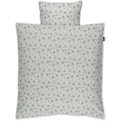 Alvi ® Beddengoed Organic Cotton Drifting Leaves 80 X 80 Cm