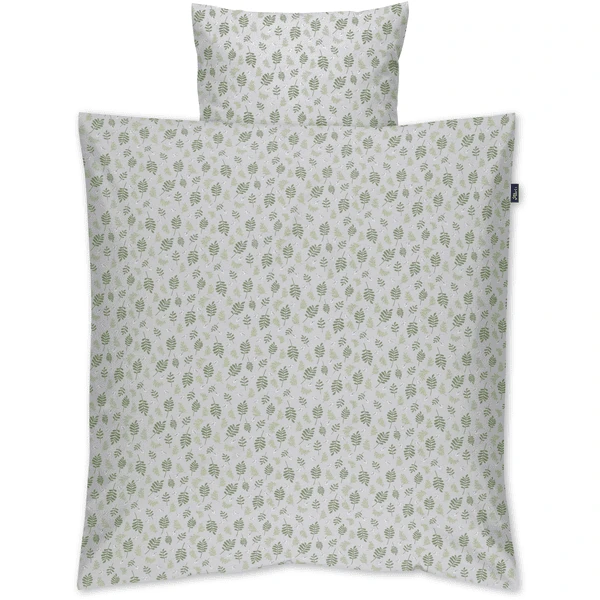 Alvi ® Beddengoed Organic Cotton Drifting Leaves 80 X 80 Cm 3 Alvi ® Beddengoed Organic Cotton Drifting Leaves 80 X 80 Cm