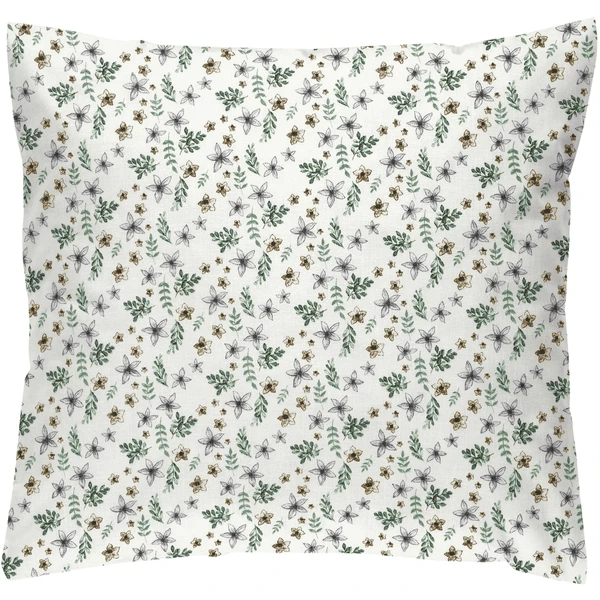Alvi ® Beddengoed Petit Fleurs Groen/wit 80 X 80 Cm 7 Alvi ® Beddengoed Petit Fleurs Groen/wit 80 X 80 Cm - Afbeelding 5