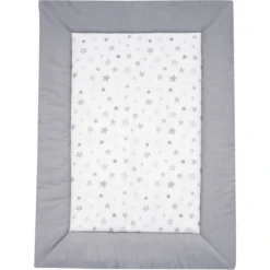 Alvi Kruipdeken Star Zilvergrijs 100 X 135 Cm