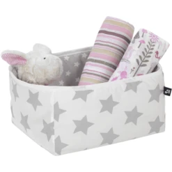 Alvi Mandje Hoekig Stars Silver -Roba || Alvi || Pinolino Winkel alvi mandje hoekig stars silver a231435 3