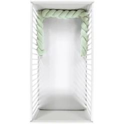 Alvi ® Nest Slang Gevlochten Speciale Stof Quilt Turkoois -Roba || Alvi || Pinolino Winkel alvi nest slang gevlochten speciale stof quilt turkoois a324948 4