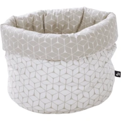 Alvi Ronde Opbergdoos Ruit Taupe 8 Alvi Ronde Opbergdoos Ruit Taupe -Roba || Alvi || Pinolino Winkel alvi ronde opbergdoos ruit taupe a261558 2