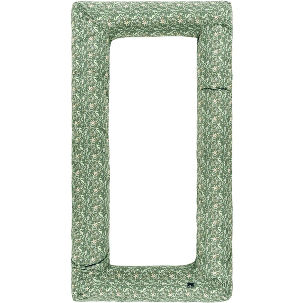 Alvi ® Slumber-Carré Onderwater World Groen/beige 70 X 140 Cm 7 Alvi ® Slumber-Carré Onderwater World Groen/beige 70 X 140 Cm - Afbeelding 5