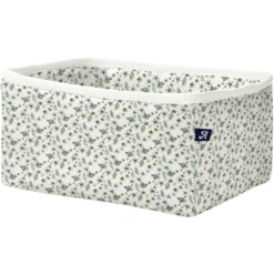 Alvi ® Utensilo Vierkant Petit Fleurs Groen/wit