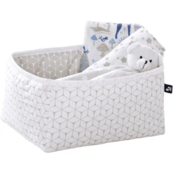 Alvi Vierkante Opbergdoos Ruit Taupe -Roba || Alvi || Pinolino Winkel alvi vierkante opbergdoos ruit taupe a261562 3