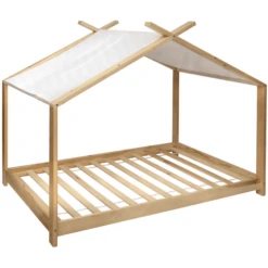 Atmosphera Kinder Tentbed Ilan 90 X 190 Cm -Roba || Alvi || Pinolino Winkel atmosphera kinder tentbed ilan 90 x 190 cm a401847 2