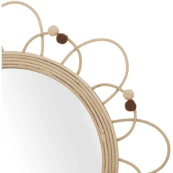 Atmosphera Kinderspiegel Campagne Rattan -Roba || Alvi || Pinolino Winkel atmosphera kinderspiegel campagne rattan a401966 3