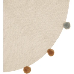 Atmosphera Kindertapijt Pompons -Roba || Alvi || Pinolino Winkel atmosphera kindertapijt pompons a396385 4