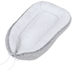 Babybay Babymat Parelgrijs Met Sterretjes -Roba || Alvi || Pinolino Winkel babybay babymat parelgrijs met sterretjes a288045 1