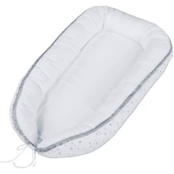 Babybay Babymat Wit Sterrenmix Zand/azuurblauw -Roba || Alvi || Pinolino Winkel babybay babymat wit sterrenmix zand azuurblauw a288090 1