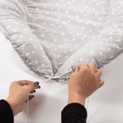 Babybay Babymat Wit Sterrenmix Zand/bessen -Roba || Alvi || Pinolino Winkel babybay babymat wit sterrenmix zand bessen a288084 4