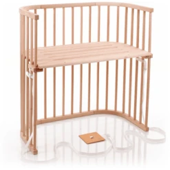 Roba || Alvi || Pinolino Winkel 34 Babybay Co-sleeper Boxspring Natuur Onbehandeld