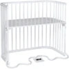 Babybay Co-sleeper Boxspring XXL Wit 1 Babybay Co-sleeper Boxspring XXL Wit -Roba || Alvi || Pinolino Winkel babybay co sleeper boxspring xxl wit a265382