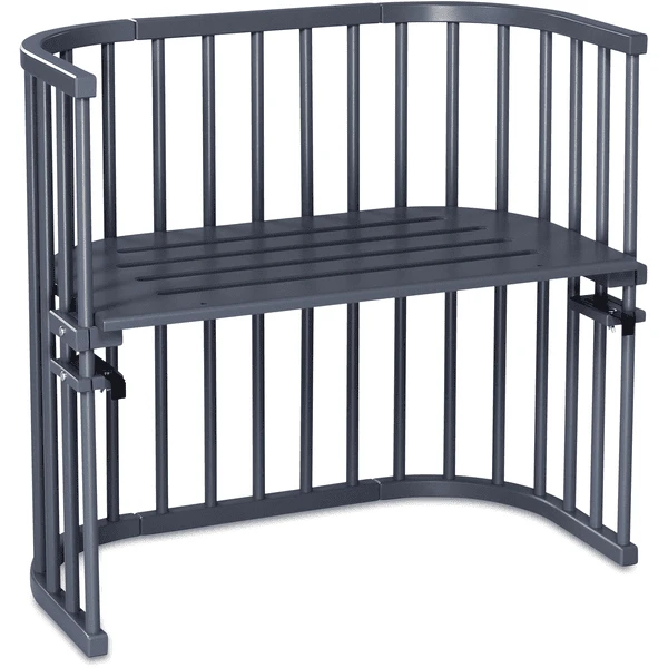Babybay Co-sleeper Original Grijs Extra Geventileerd 3 Babybay Co-sleeper Original Grijs Extra Geventileerd