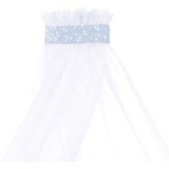 Babybay Hemeltje Azuurblauw Sterren Wit 200 X 135 Cm -Roba || Alvi || Pinolino Winkel babybay hemeltje azuurblauw sterren wit 200 x 135 cm a204561 1