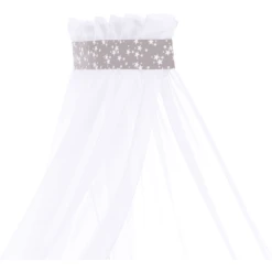 Babybay Hemeltje Taupe Sterren Wit 200 X 135 Cm -Roba || Alvi || Pinolino Winkel babybay hemeltje taupe sterren wit 200 x 135 cm a204519 1