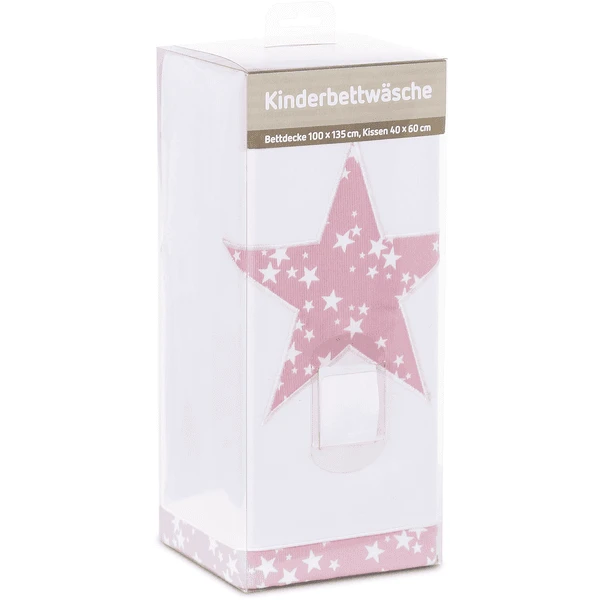 Babybay ® Kinderbeddengoed Piqué, Bessen Sterren Wit Met Applicatie Ster 100 X 135 Cm 4 Babybay ® Kinderbeddengoed Piqué, Bessen Sterren Wit Met Applicatie Ster 100 X 135 Cm - Afbeelding 2