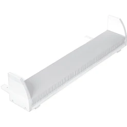 Babybay Maxi Bedverlenging + Wandplankje Inkl. Matrasuitbreiding Wit Gelakt