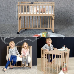 Babybay Maxi Co-sleeper Comfort Plus Naturel Gelakt -Roba || Alvi || Pinolino Winkel babybay maxi co sleeper comfort plus naturel gelakt a376136 2