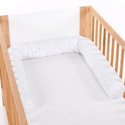 Babybay ® Nest Snake Piqué Geschikt Voor Wiegjes, Wit Sterrenmix Sand /berry -Roba || Alvi || Pinolino Winkel babybay nest snake pique geschikt voor wiegjes wit sterrenmix sand berry a312187 4