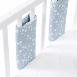 Babybay ® Nestchen Ultra Fresh Piqué Geschikt Voor Model Maxi, Boxspring, Comfort , Midi En Comfort Plus, Azuur Sterren Wit -Roba || Alvi || Pinolino Winkel babybay nestchen ultra fresh pique geschikt voor model maxi boxspring comfort midi en comfort plus azuur sterren wit a311990 3