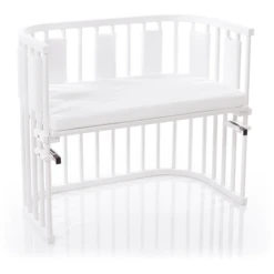 Babybay ® Nestchen Ultra Fresh Piqué Geschikt Voor Model Maxi, Boxspring, Comfort , Midi En Comfort Plus, Wit -Roba || Alvi || Pinolino Winkel babybay nestchen ultra fresh pique geschikt voor model maxi boxspring comfort midi en comfort plus wit a311969 1