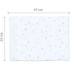 Babybay ® Nestchen Ultra Fresh Piqué Geschikt Voor Model Original , Witte Sterrenmix Sand /azuurblauw -Roba || Alvi || Pinolino Winkel babybay nestchen ultra fresh pique geschikt voor model original witte sterrenmix sand azuurblauw a311528 4