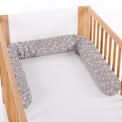 Babybay ® Nesting Snake Piqué Geschikt Voor Wiegjes, Taupe Sterren Wit -Roba || Alvi || Pinolino Winkel babybay nesting snake pique geschikt voor wiegjes taupe sterren wit a312183 4