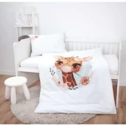 Babybest® Beddengoed Giraffe 100 X 135 Cm -Roba || Alvi || Pinolino Winkel babybest beddengoed giraffe 100 x 135 cm a360358 3