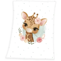 Babybest® Microvezel Fleece Deken Giraffe 75 X 100 Cm -Roba || Alvi || Pinolino Winkel babybest microvezel fleece deken giraffe 75 x 100 cm a376111 4