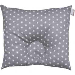 BabyDorm® Preventief Kussen EasyDorm Jonna Grijs Met Witte Sterretjes -Roba || Alvi || Pinolino Winkel babydorm preventief kussen easydorm jonna grijs met witte sterretjes a286200 1