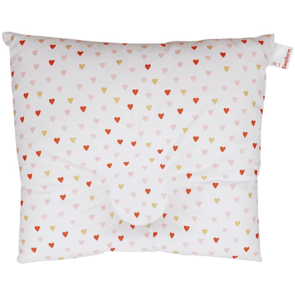 BabyDorm ® Preventief Kussen EasyDorm Leni Wit Met Gekleurde Hartjes 5 BabyDorm ® Preventief Kussen EasyDorm Leni Wit Met Gekleurde Hartjes - Afbeelding 3