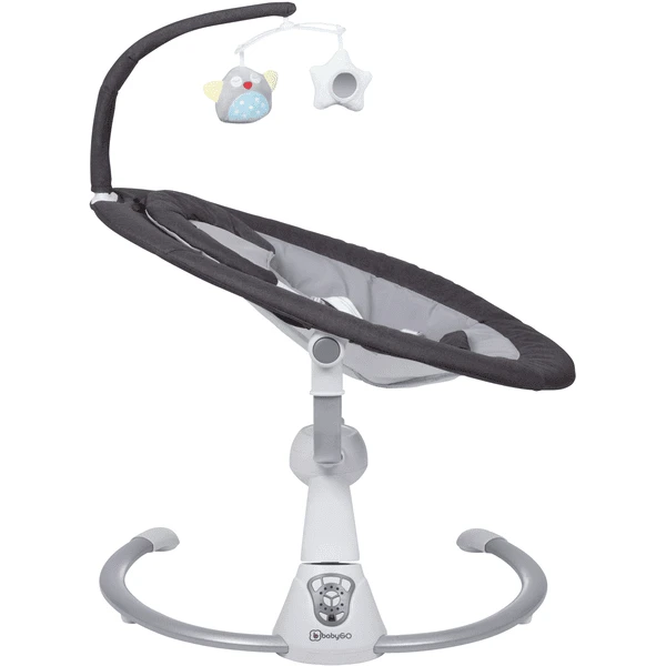 BabyGO Baby Wipstoeltje Homey Black 5 BabyGO Baby Wipstoeltje Homey Black - Afbeelding 3