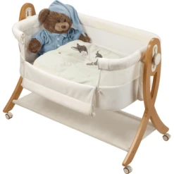 BabyGO Co-sleeper SideBySide Creme -Roba || Alvi || Pinolino Winkel babygo co sleeper sidebyside creme a413679 4