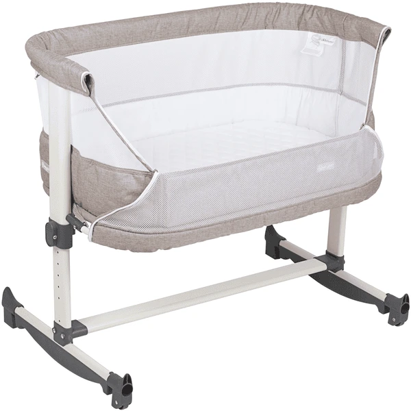 BabyGO Co-sleeper Vivaldi Beige 4 BabyGO Co-sleeper Vivaldi Beige - Afbeelding 2