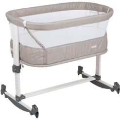 BabyGO Co-sleeper Vivaldi Beige 10 BabyGO Co-sleeper Vivaldi Beige -Roba || Alvi || Pinolino Winkel babygo co sleeper vivaldi beige a268156 3