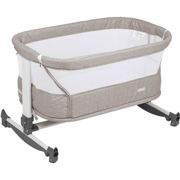 BabyGO Co-sleeper Vivaldi Beige 7 BabyGO Co-sleeper Vivaldi Beige - Afbeelding 5
