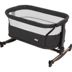 BabyGO Co-sleeper Vivaldi Black/Gold -Roba || Alvi || Pinolino Winkel babygo co sleeper vivaldi black gold a399238 1
