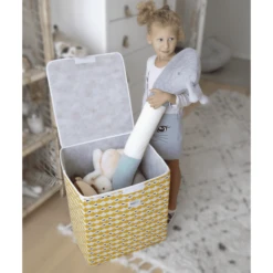 BabyGO - Opbergdoos Geel -Roba || Alvi || Pinolino Winkel babygo opbergdoos geel a412144 1