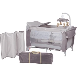 BabyGO Reisbed Sleeper Deluxe Beige -Roba || Alvi || Pinolino Winkel babygo reisbed sleeper deluxe beige a268573 1