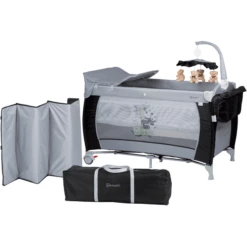 BabyGO Reisbed Sleeper Deluxe Black -Roba || Alvi || Pinolino Winkel babygo reisbed sleeper deluxe black a268552 1