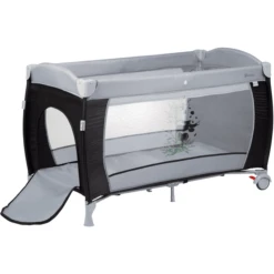 BabyGO Reisbed Sleeper Deluxe Black -Roba || Alvi || Pinolino Winkel babygo reisbed sleeper deluxe black a268552 3