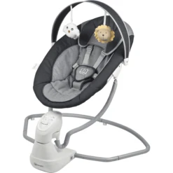 BabyGO Wipstoeltje Cuddly Anthracite -Roba || Alvi || Pinolino Winkel babygo wipstoeltje cuddly anthracite a250668 4