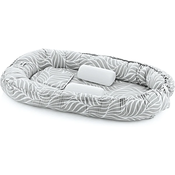 BabyJem Baby Nest Met Zijkanten En Hoofdbescherming Grijs 4 BabyJem Baby Nest Met Zijkanten En Hoofdbescherming Grijs - Afbeelding 2